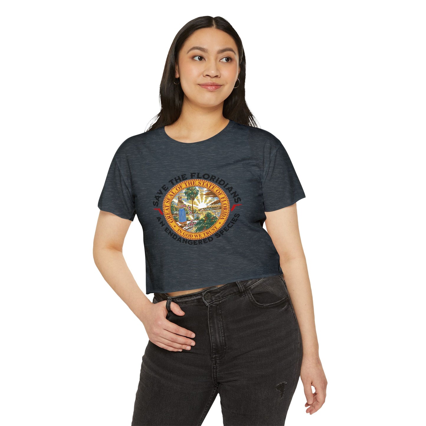 Save the Floridians Crop Tee