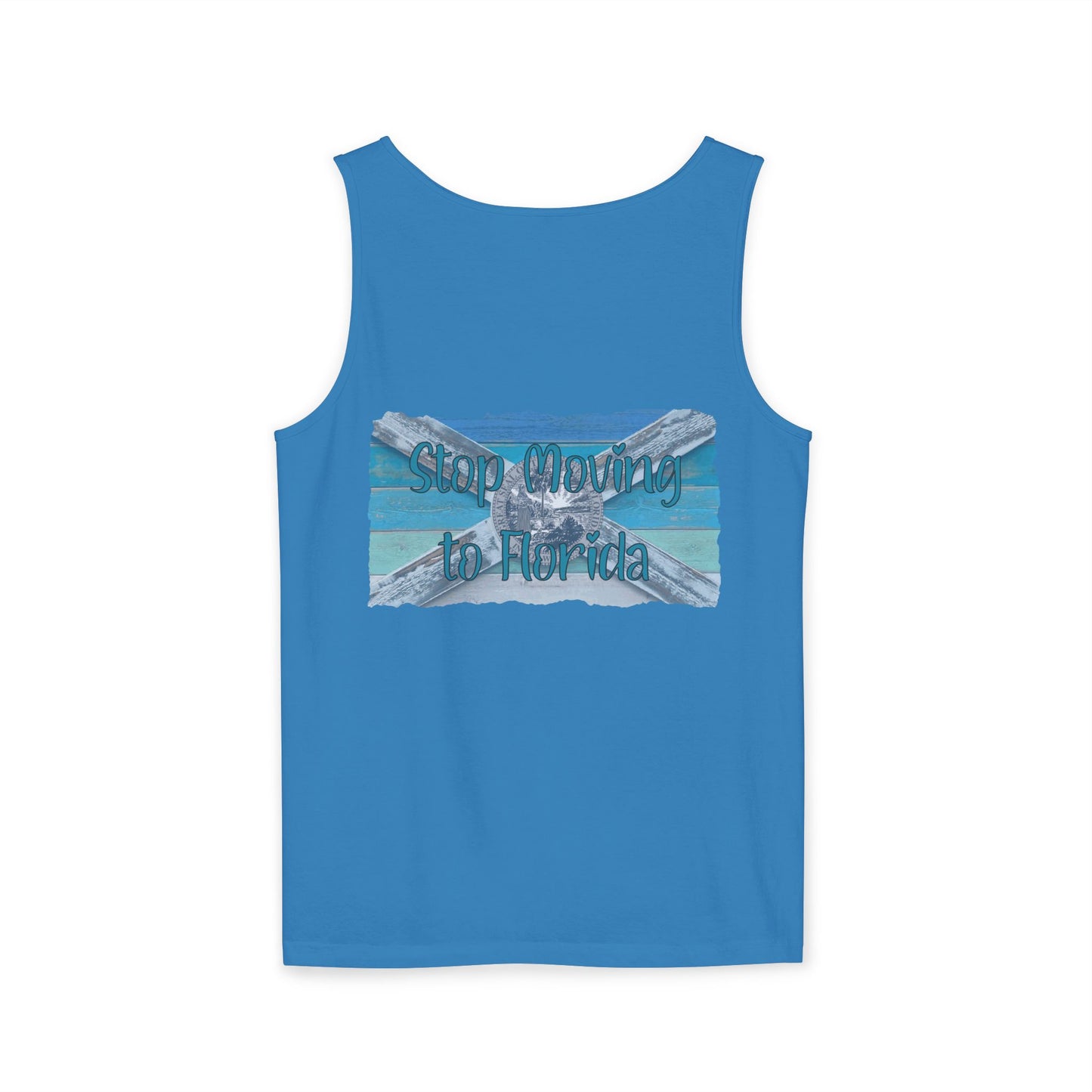 Stop Moving to Florida Relaxed-Fit Tank