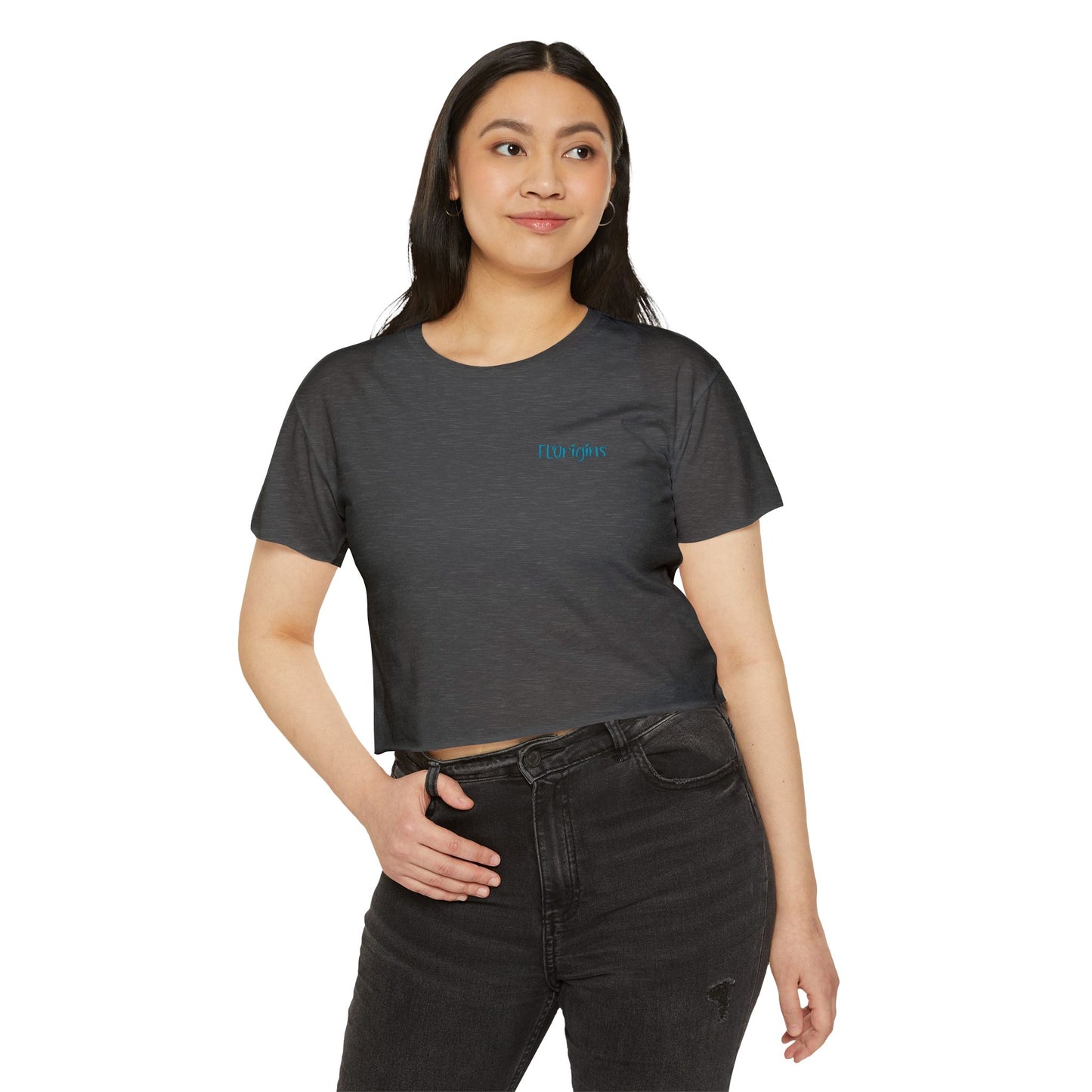 Stop Moving to Florida Crop Tee