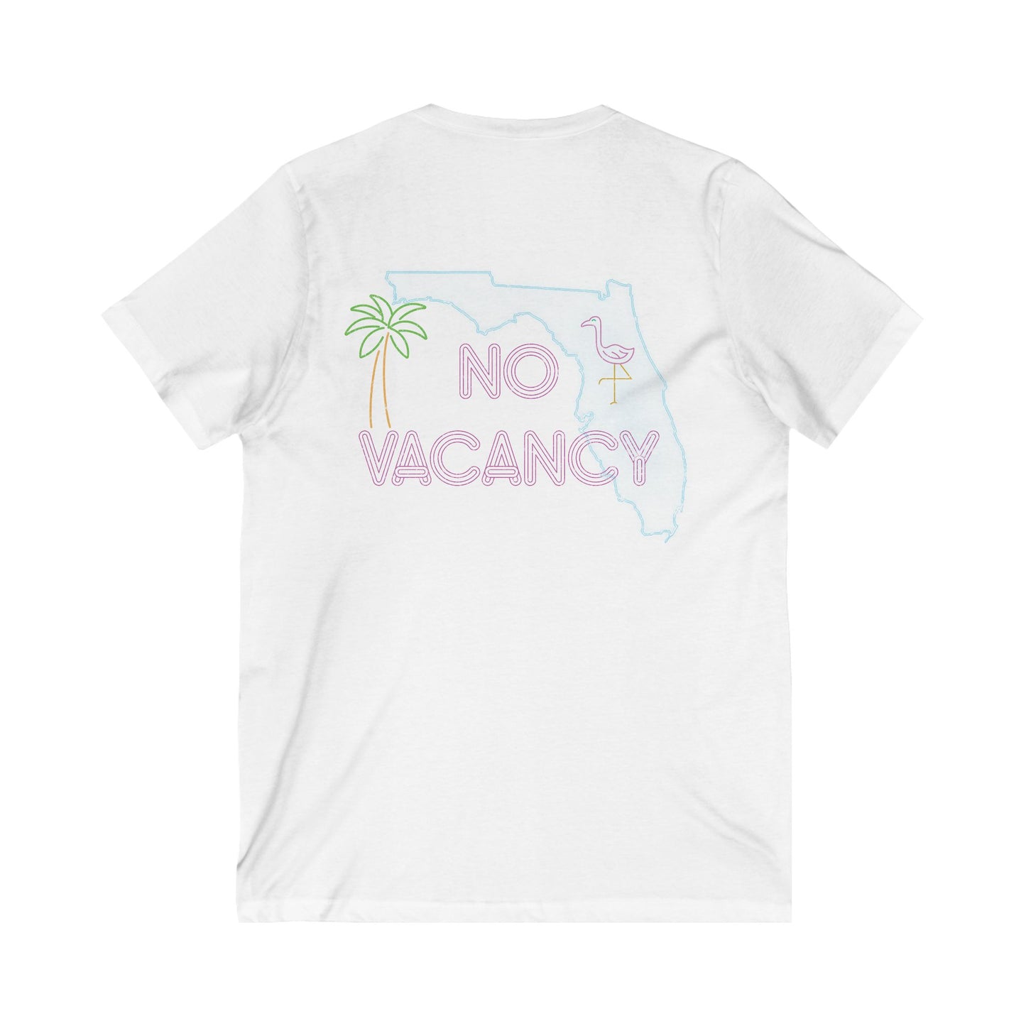 No Vacancy V-Neck Tee