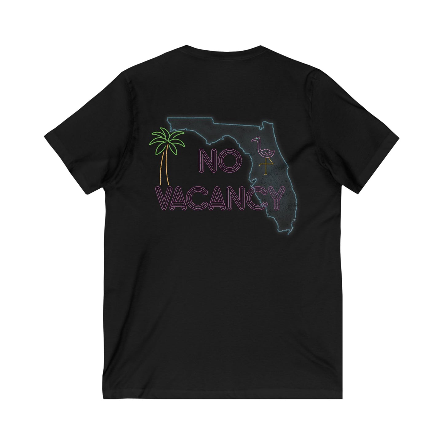 No Vacancy V-Neck Tee