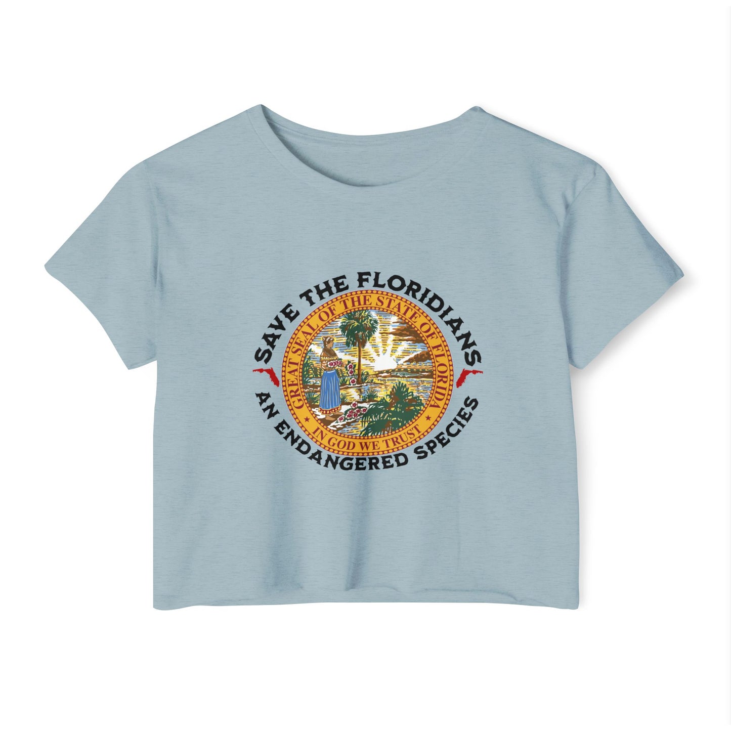 Save the Floridians Crop Tee
