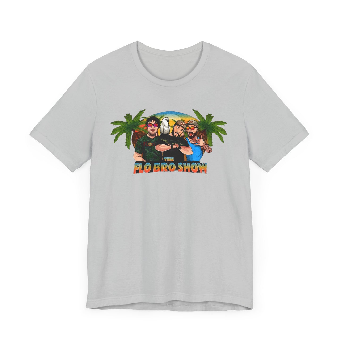 The FloBro Show Official Logo Lightweight Tee (Reverse Design)