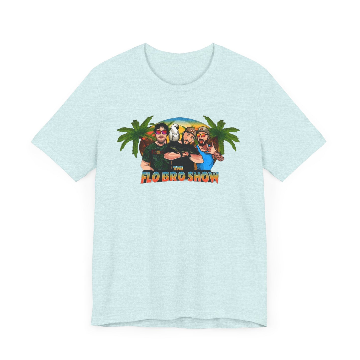 The FloBro Show Official Logo Lightweight Tee (Reverse Design)