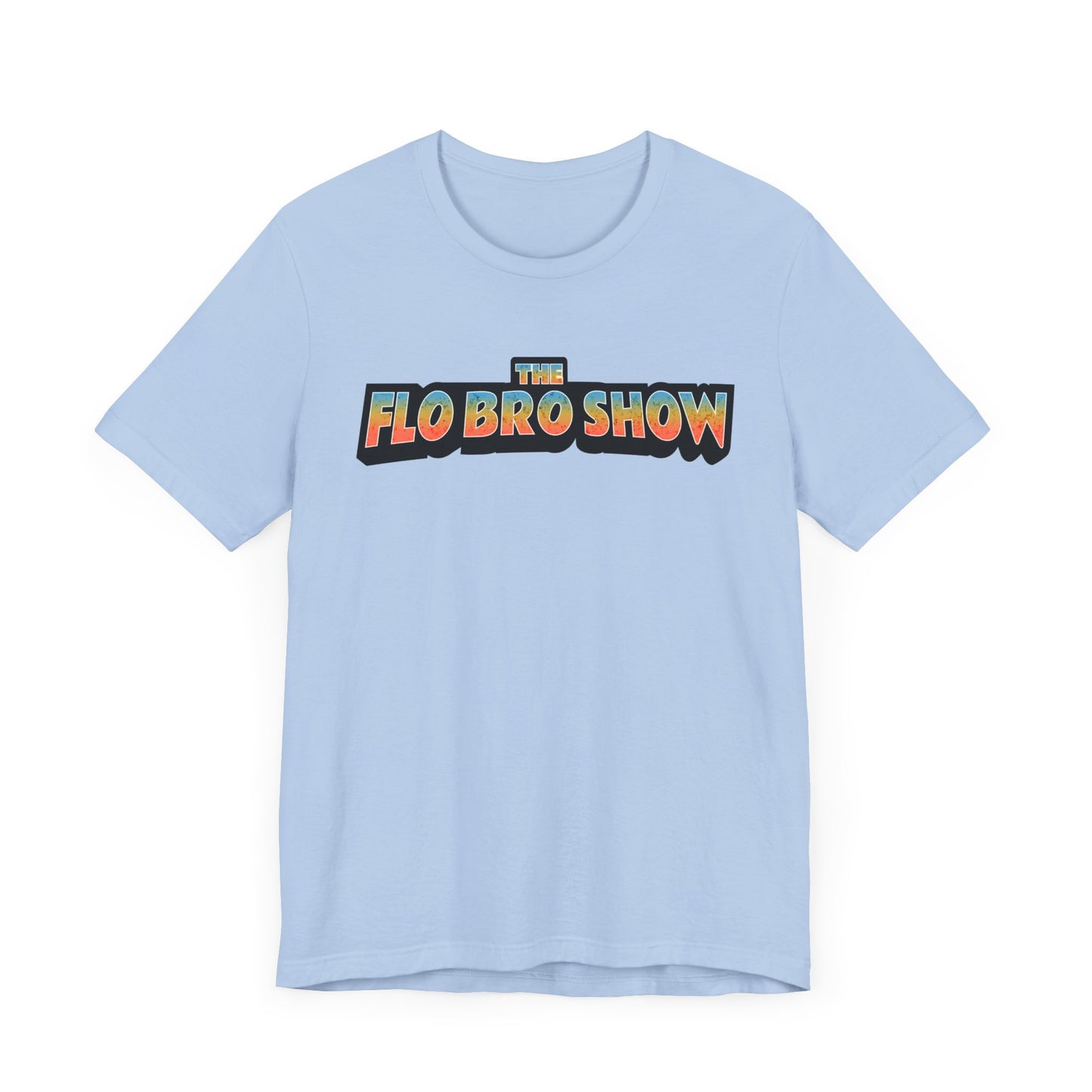 The FloBro Show Official Logo Lightweight Tee (Front and Back Design)