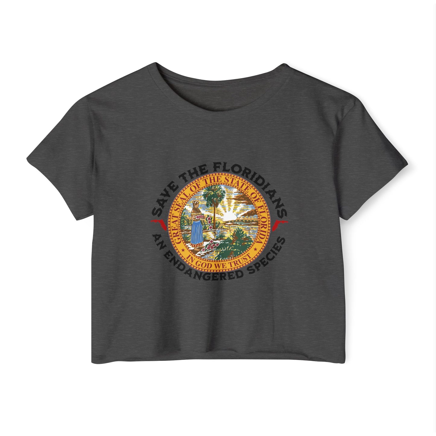 Save the Floridians Crop Tee