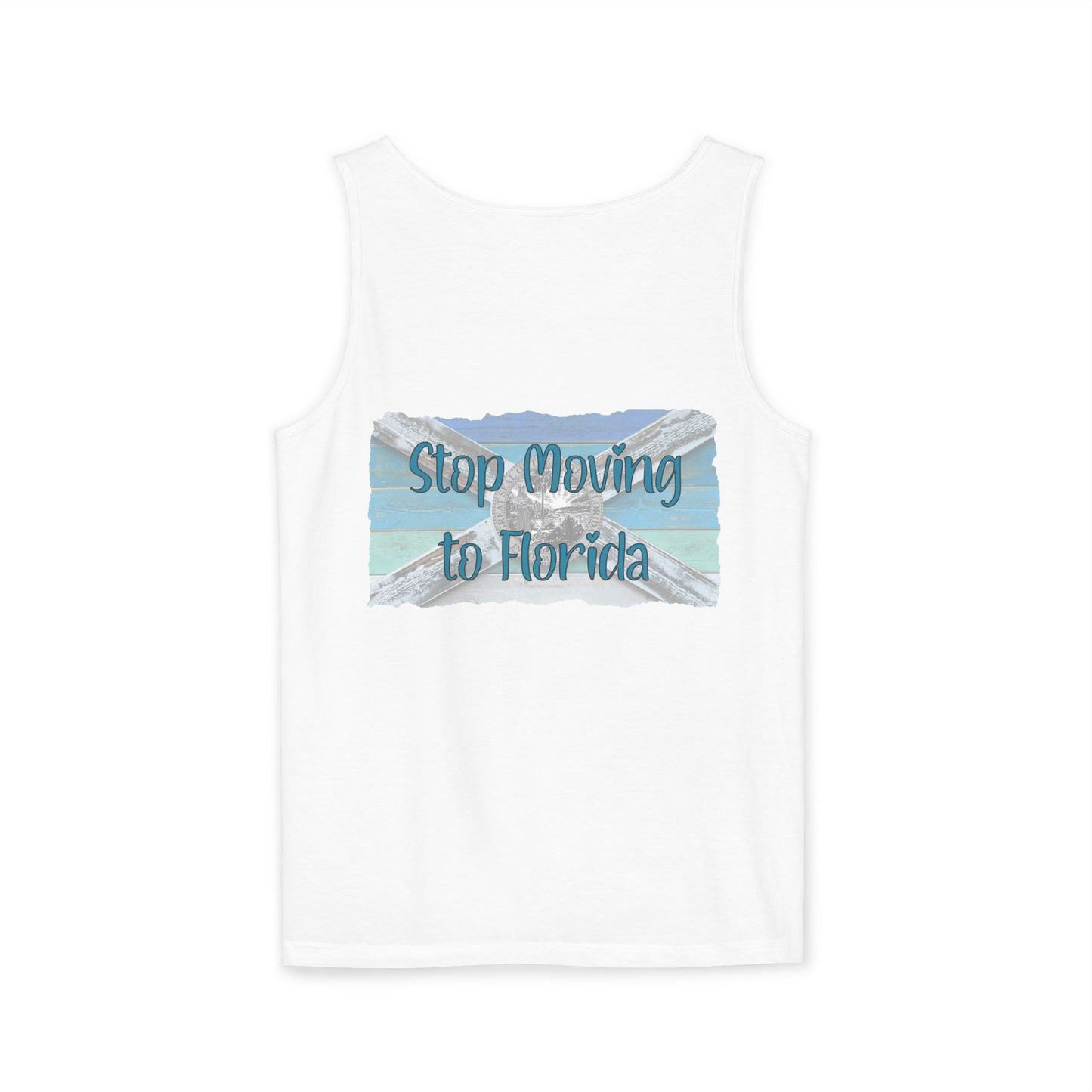 Stop Moving to Florida Relaxed-Fit Tank