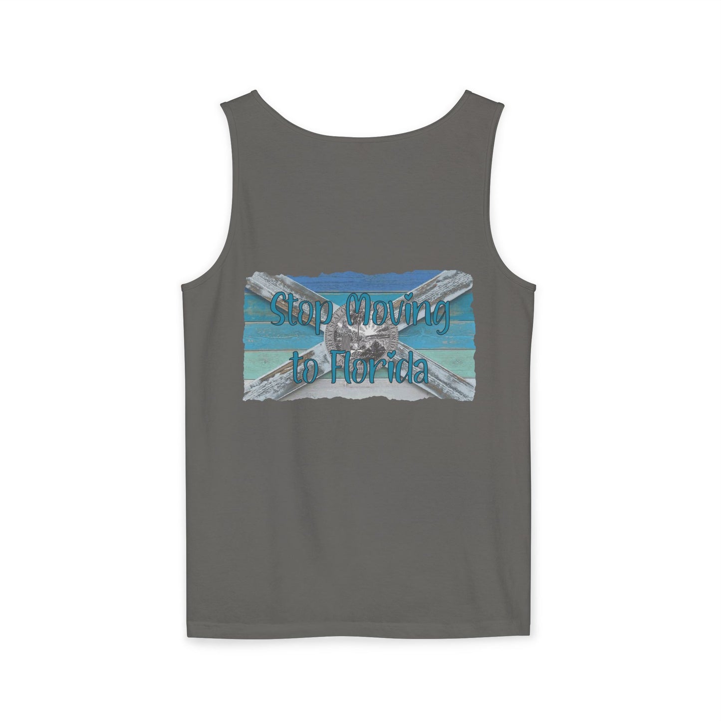 Stop Moving to Florida Relaxed-Fit Tank