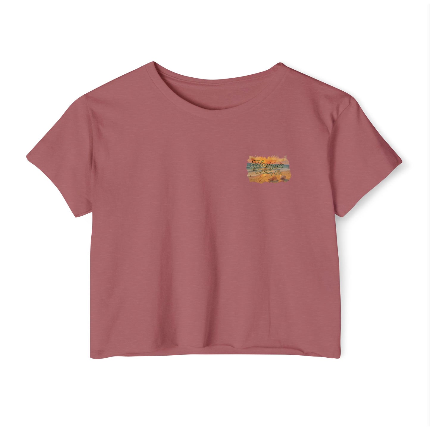 Raised on Sunshine Crop Tee