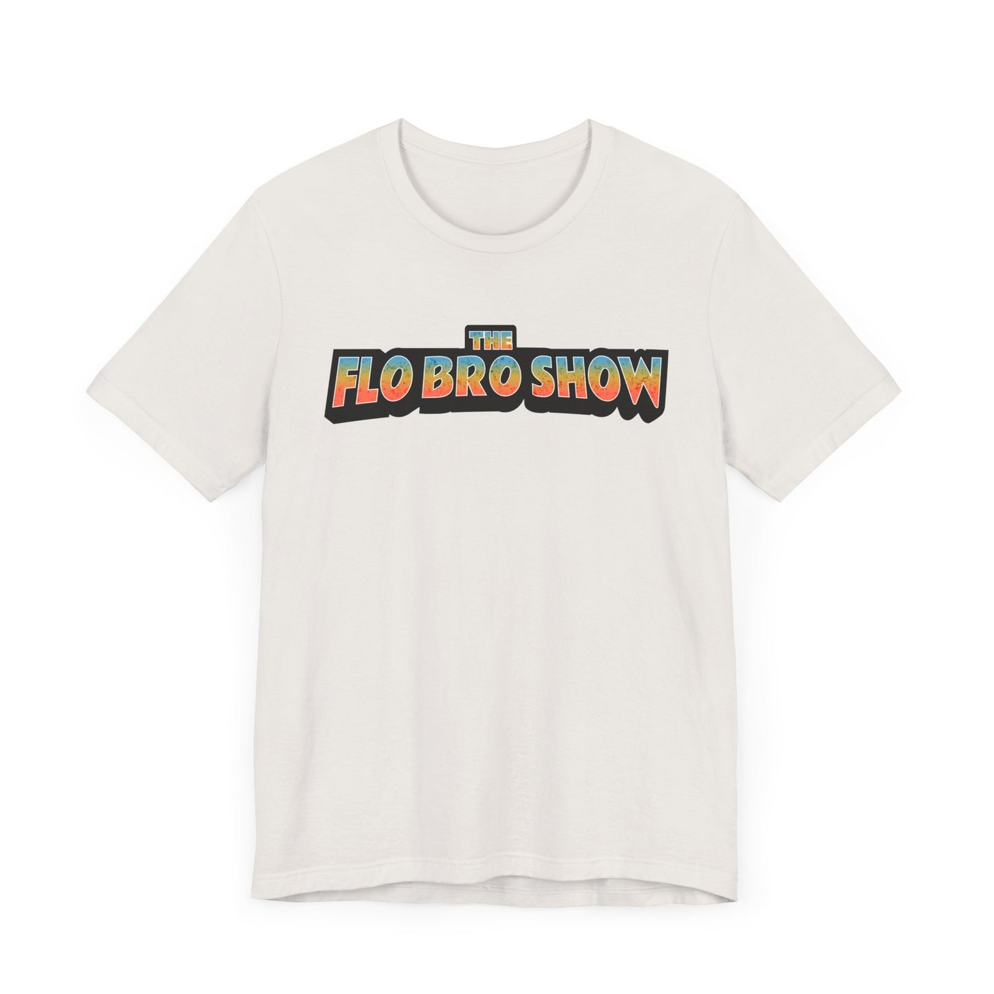 The FloBro Show Official Logo Lightweight Tee (Front and Back Design)