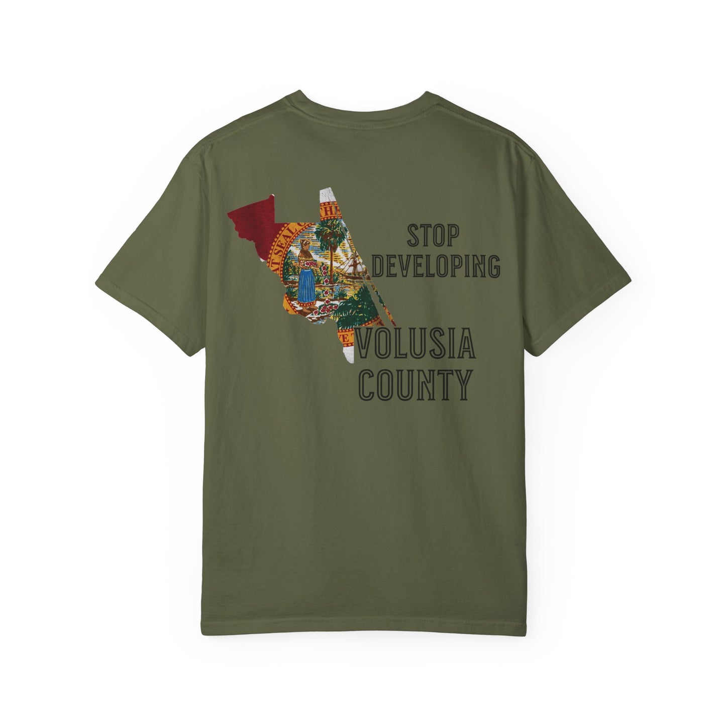 Stop Developing Volusia County Tee