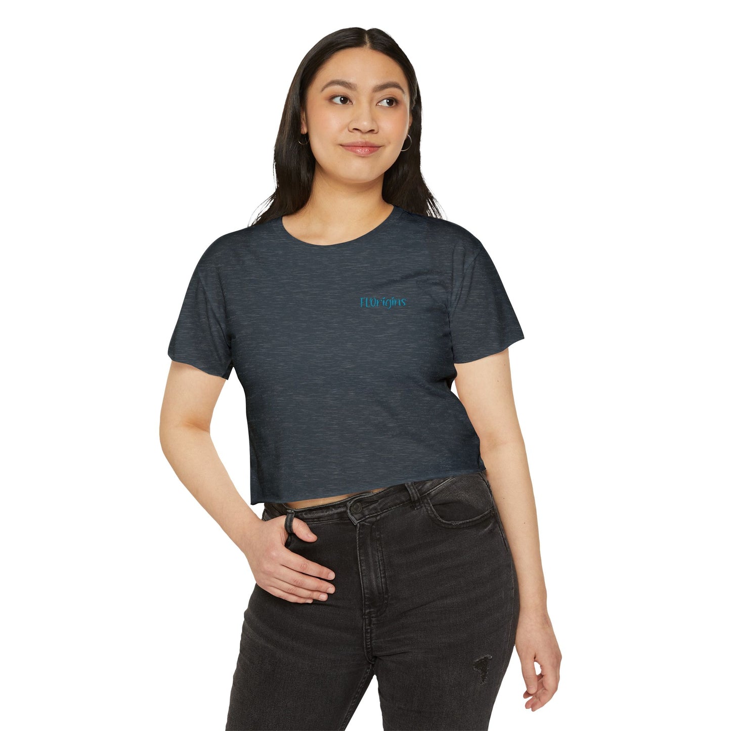 Stop Moving to Florida Crop Tee