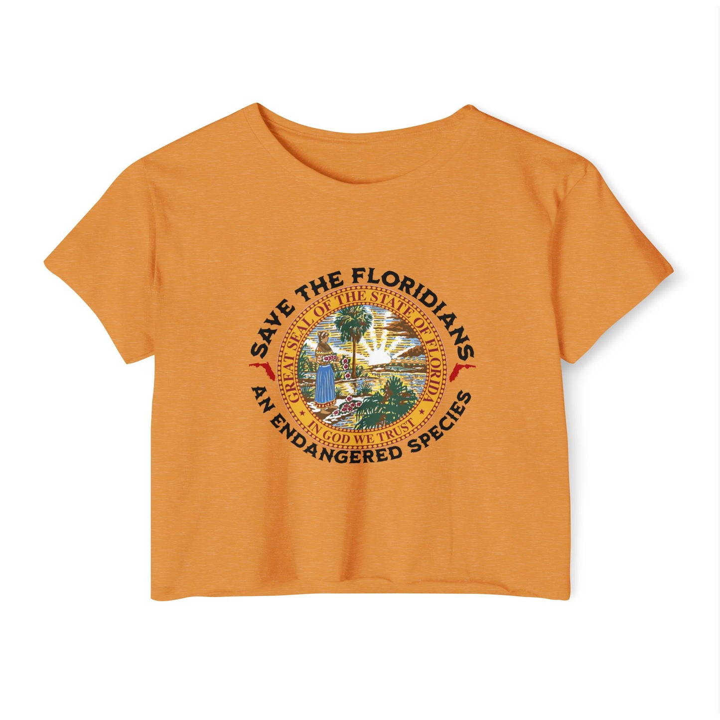 Save the Floridians Crop Tee