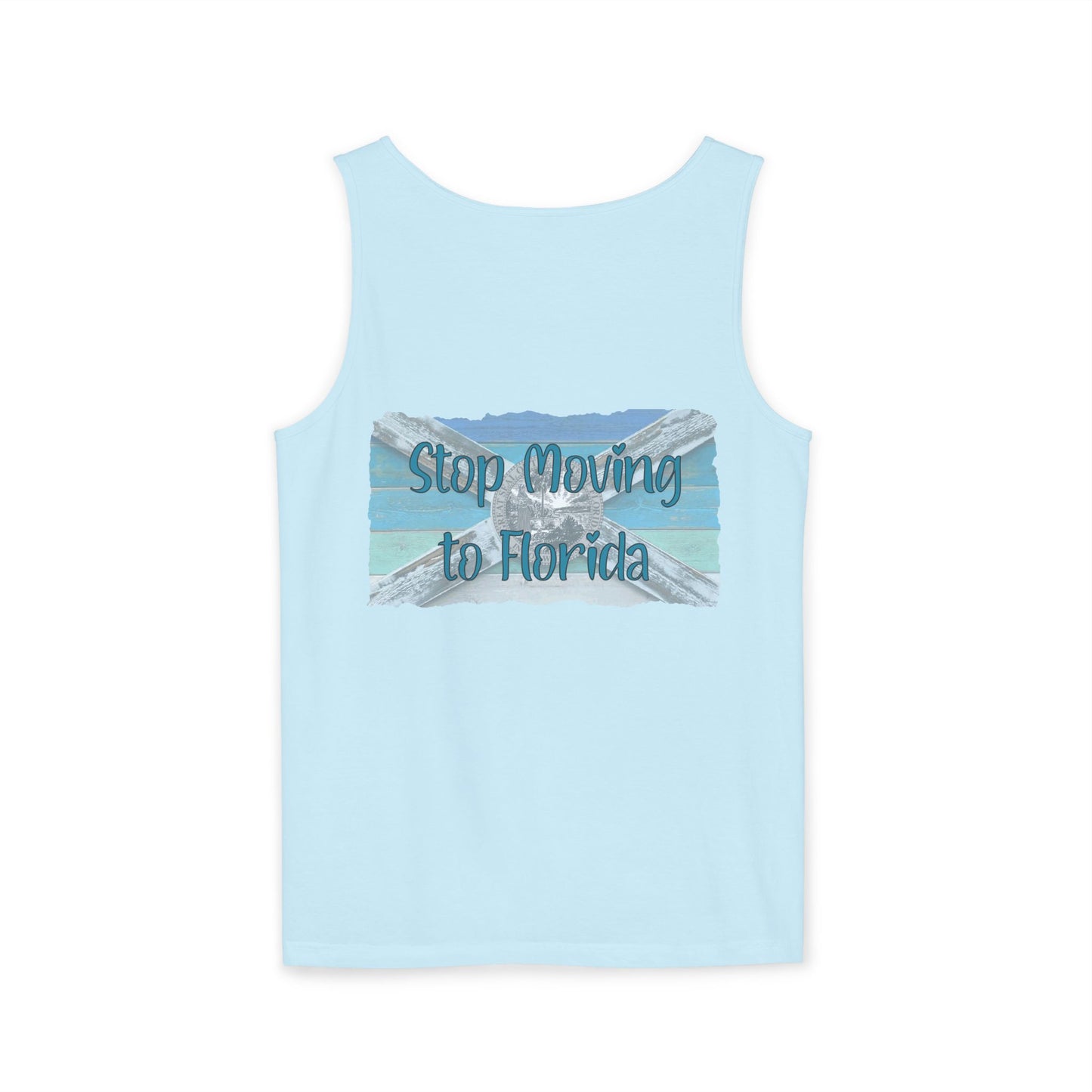 Stop Moving to Florida Relaxed-Fit Tank