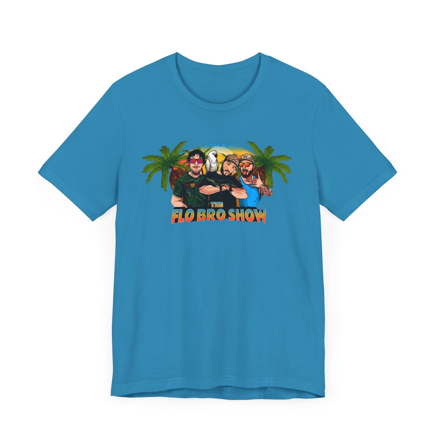 The FloBro Show Official Logo Lightweight Tee (Reverse Design)