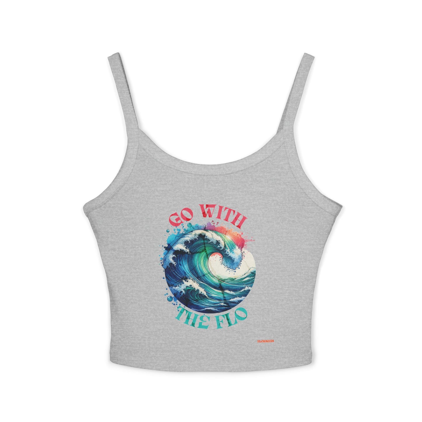 Go With the Flo Strappy Fitted Tank