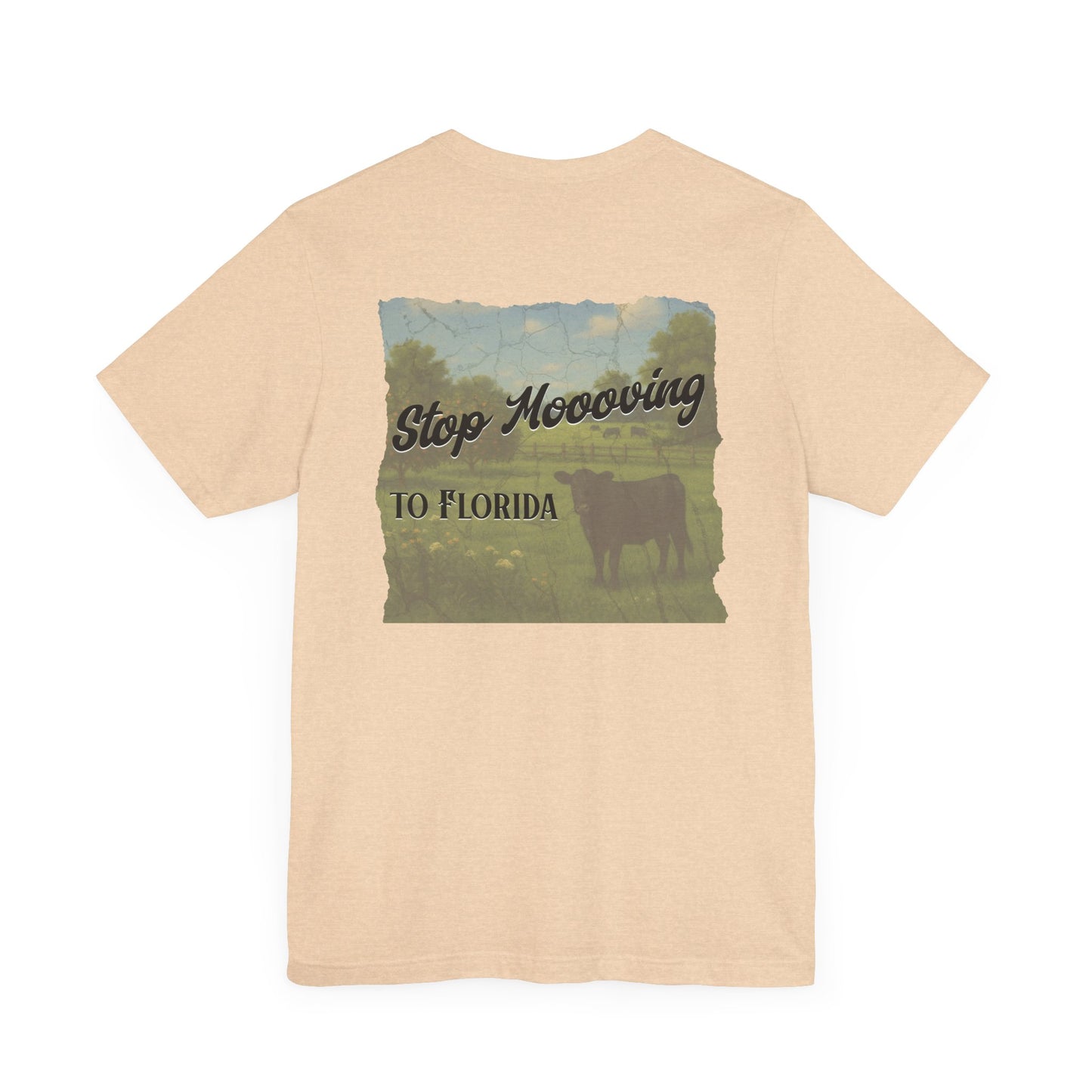 Stop Moooving to Florida Relaxed-Fit Tee