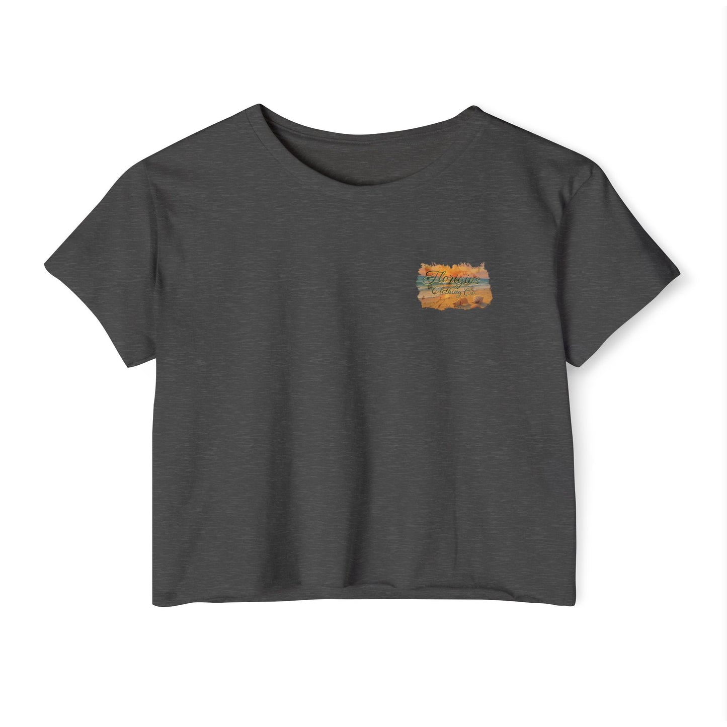 Raised on Sunshine Crop Tee