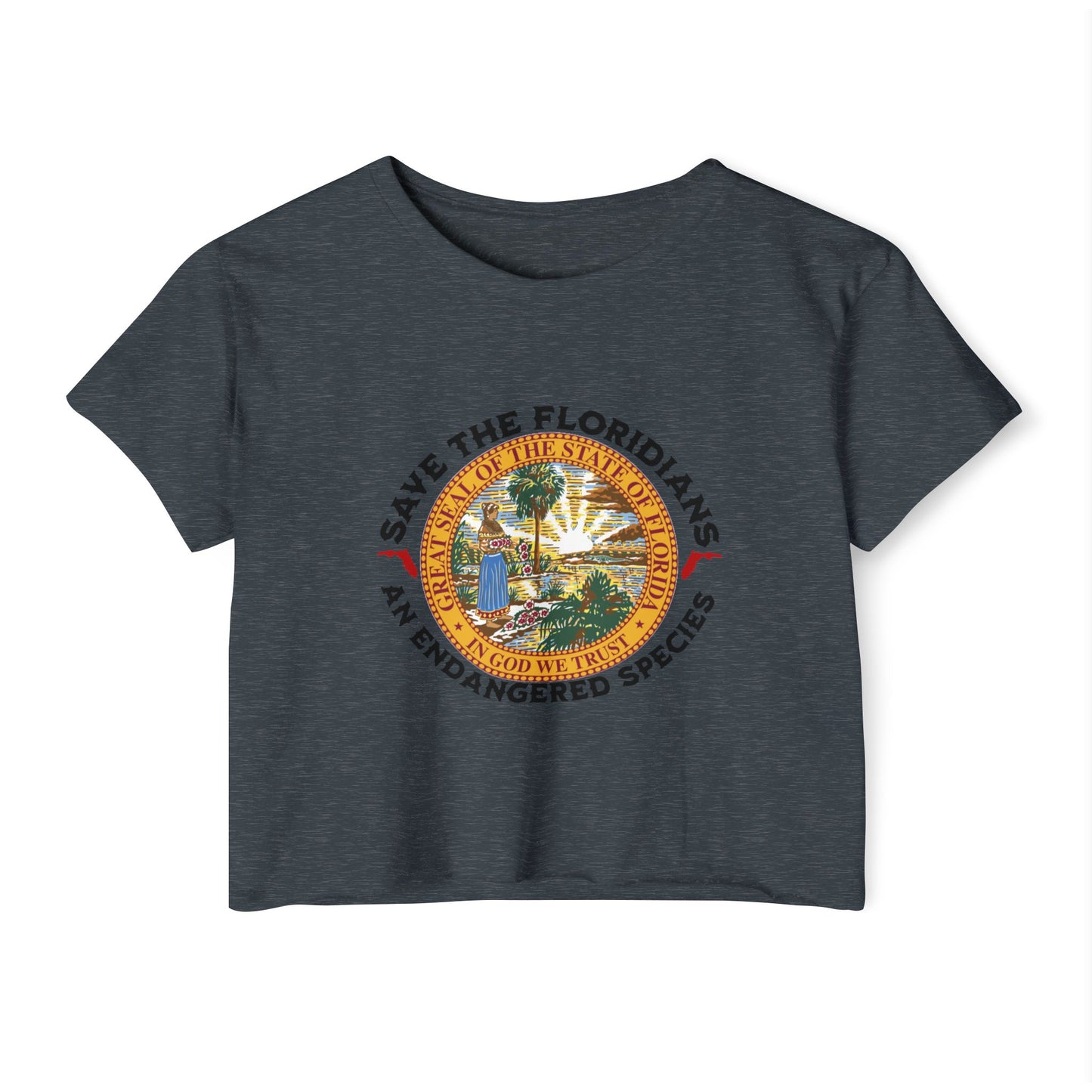 Save the Floridians Crop Tee