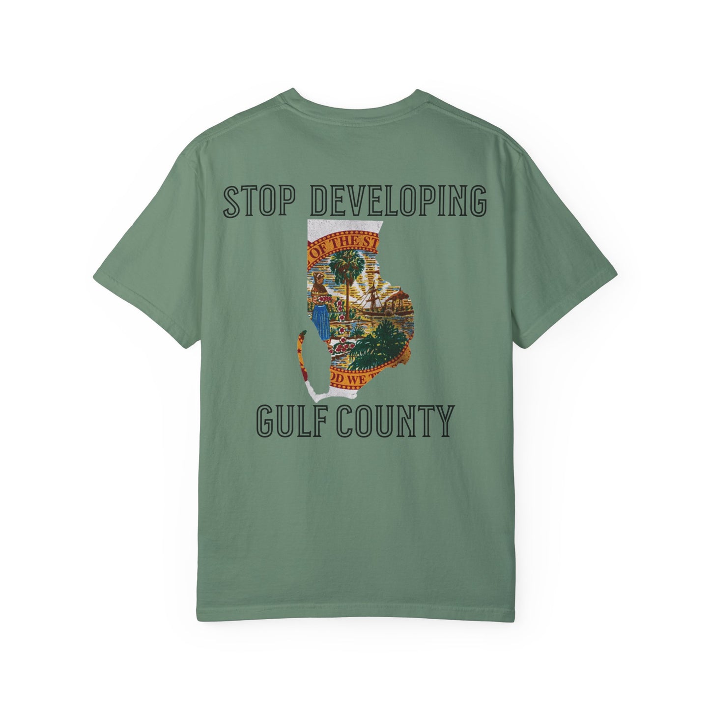 Stop Developing Gulf County Tee