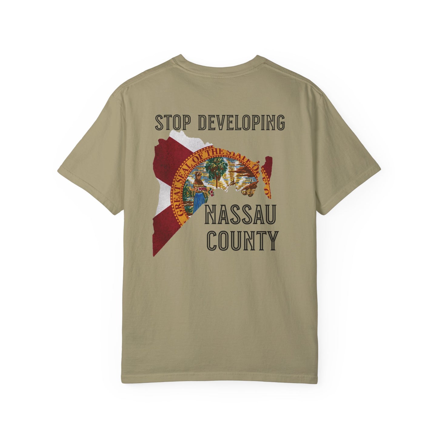 Stop Developing Nassau County Tee