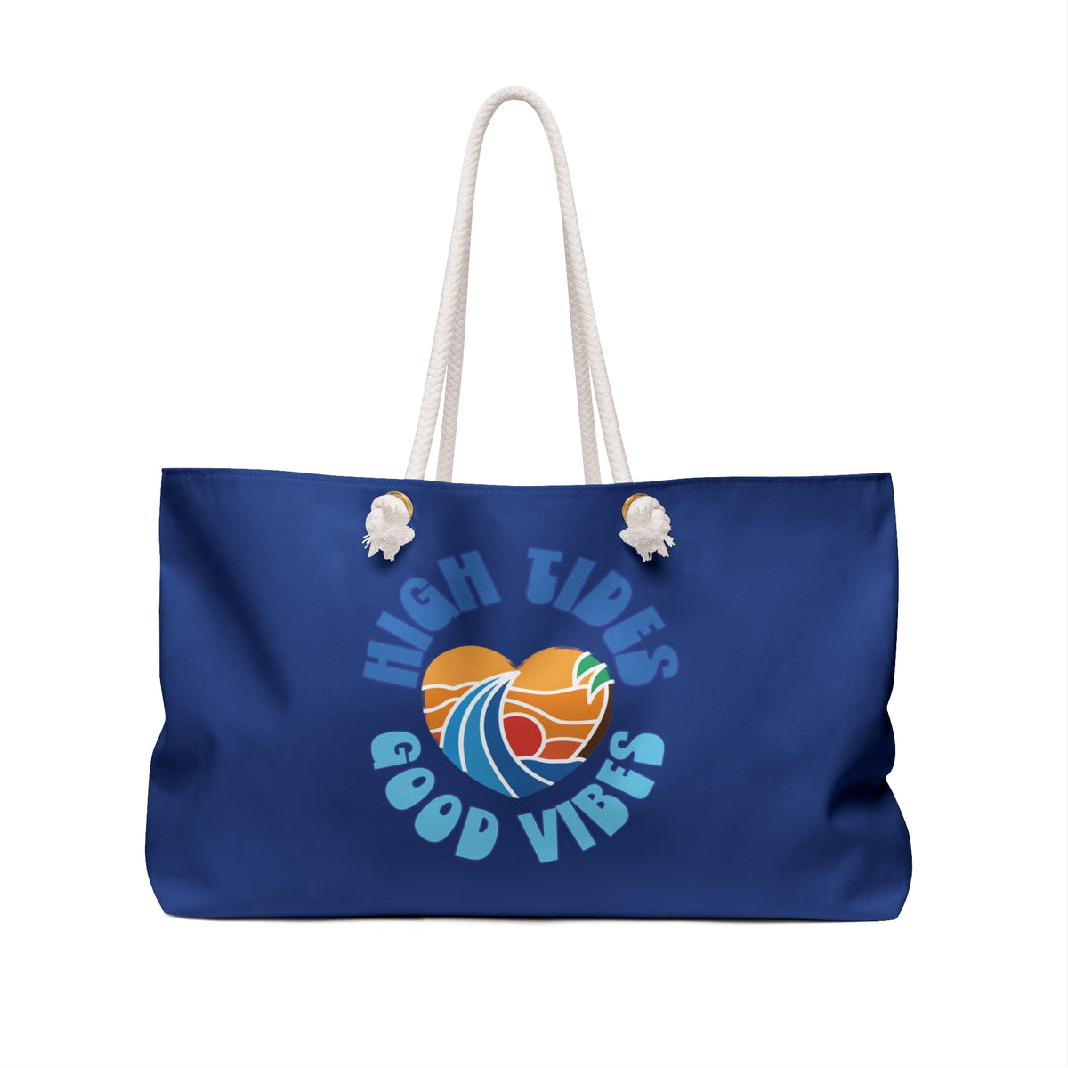 High Tides Good Vibes Tote Bag