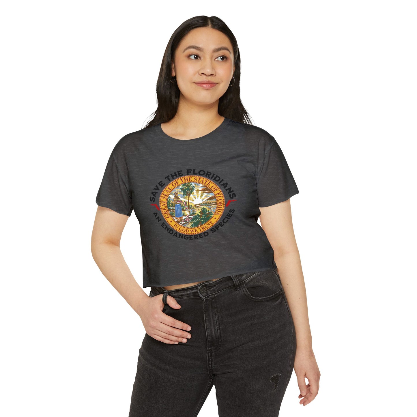 Save the Floridians Crop Tee