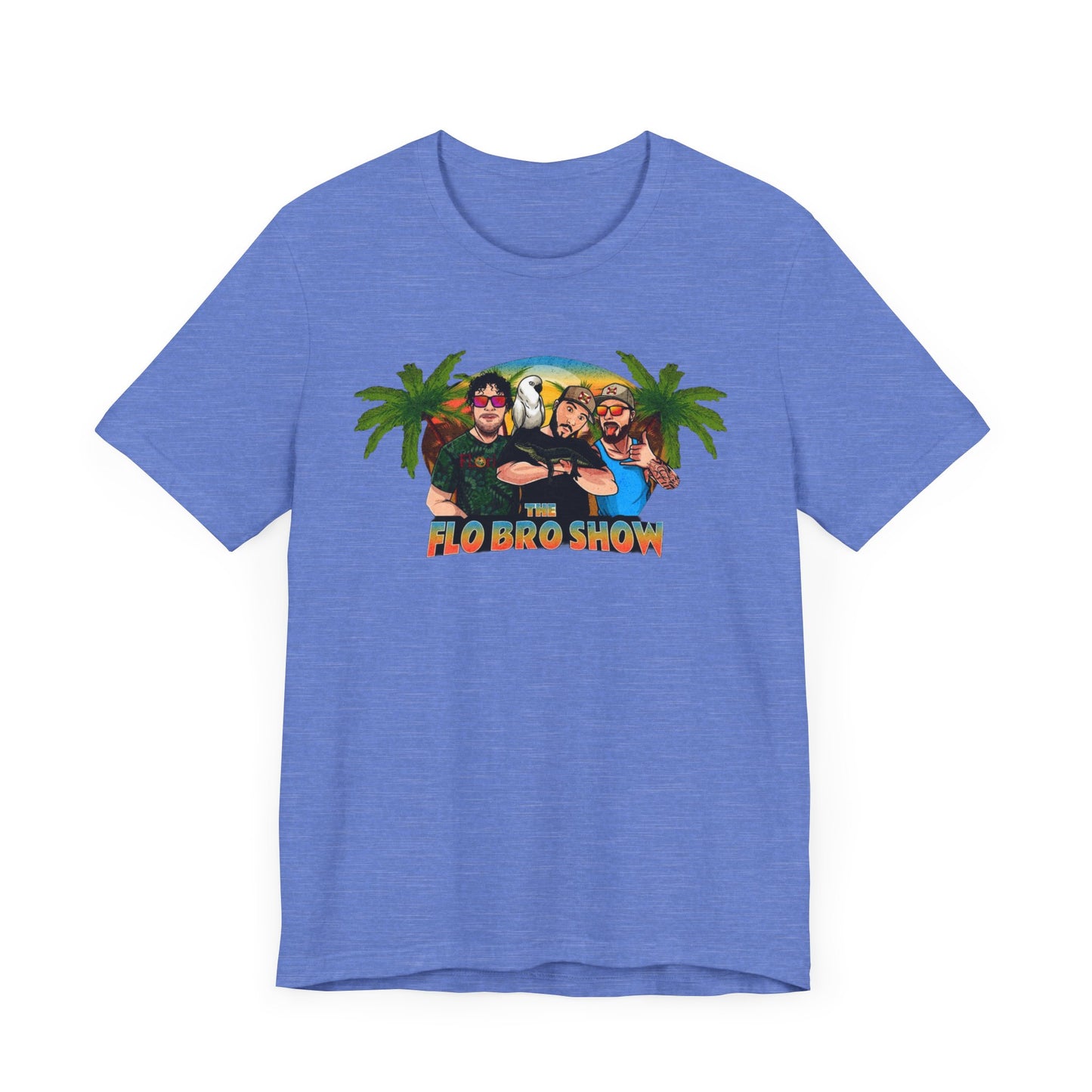 The FloBro Show Official Logo Lightweight Tee (Reverse Design)