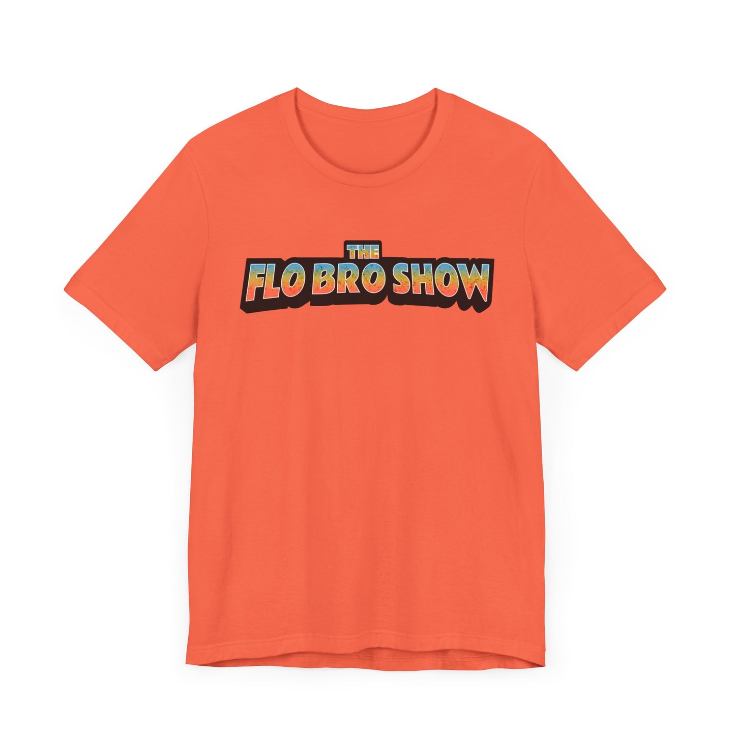 The FloBro Show Official Logo Lightweight Tee (Front and Back Design)