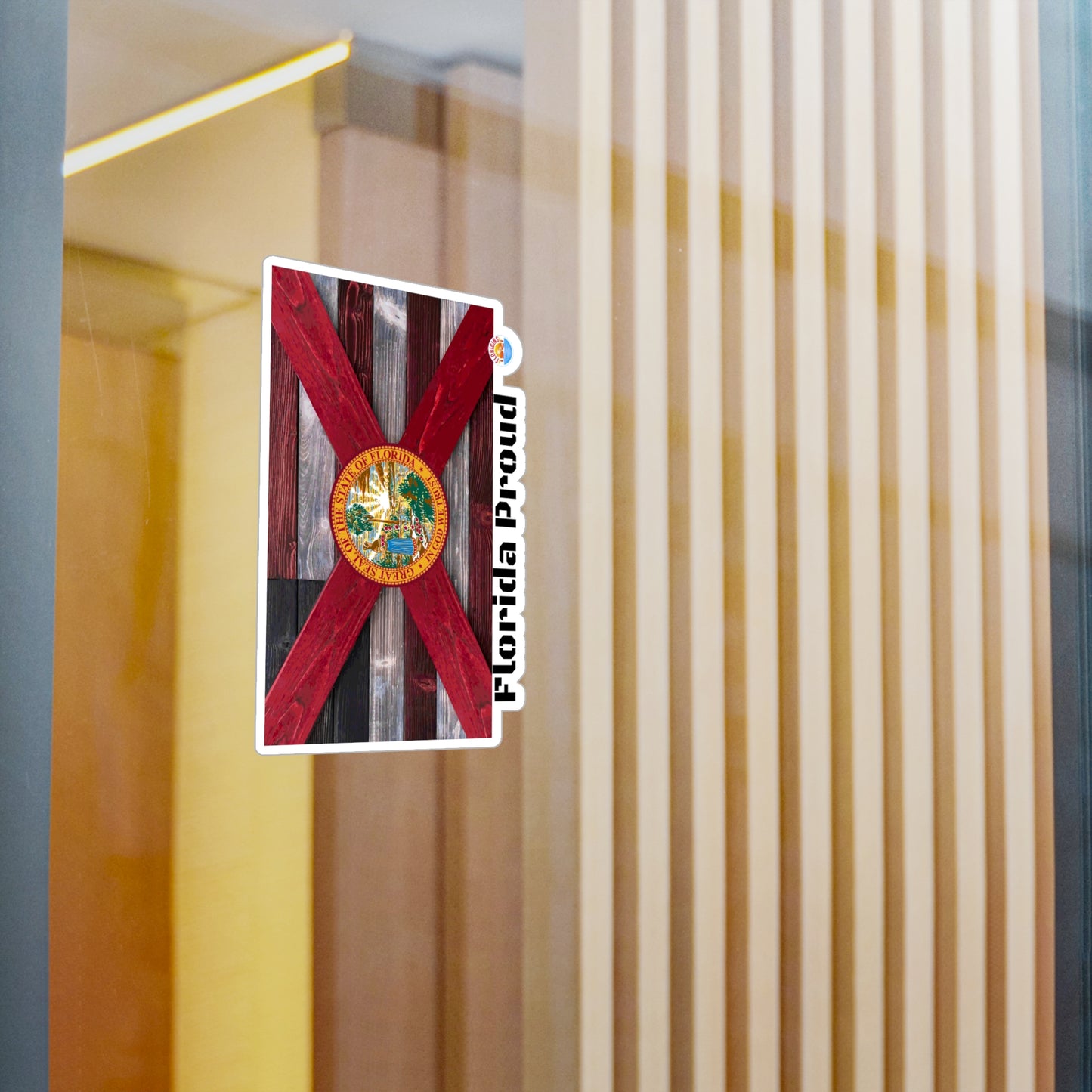 Florida Proud Vinyl Decals for Window/Laptop/Cooler/Tumbler