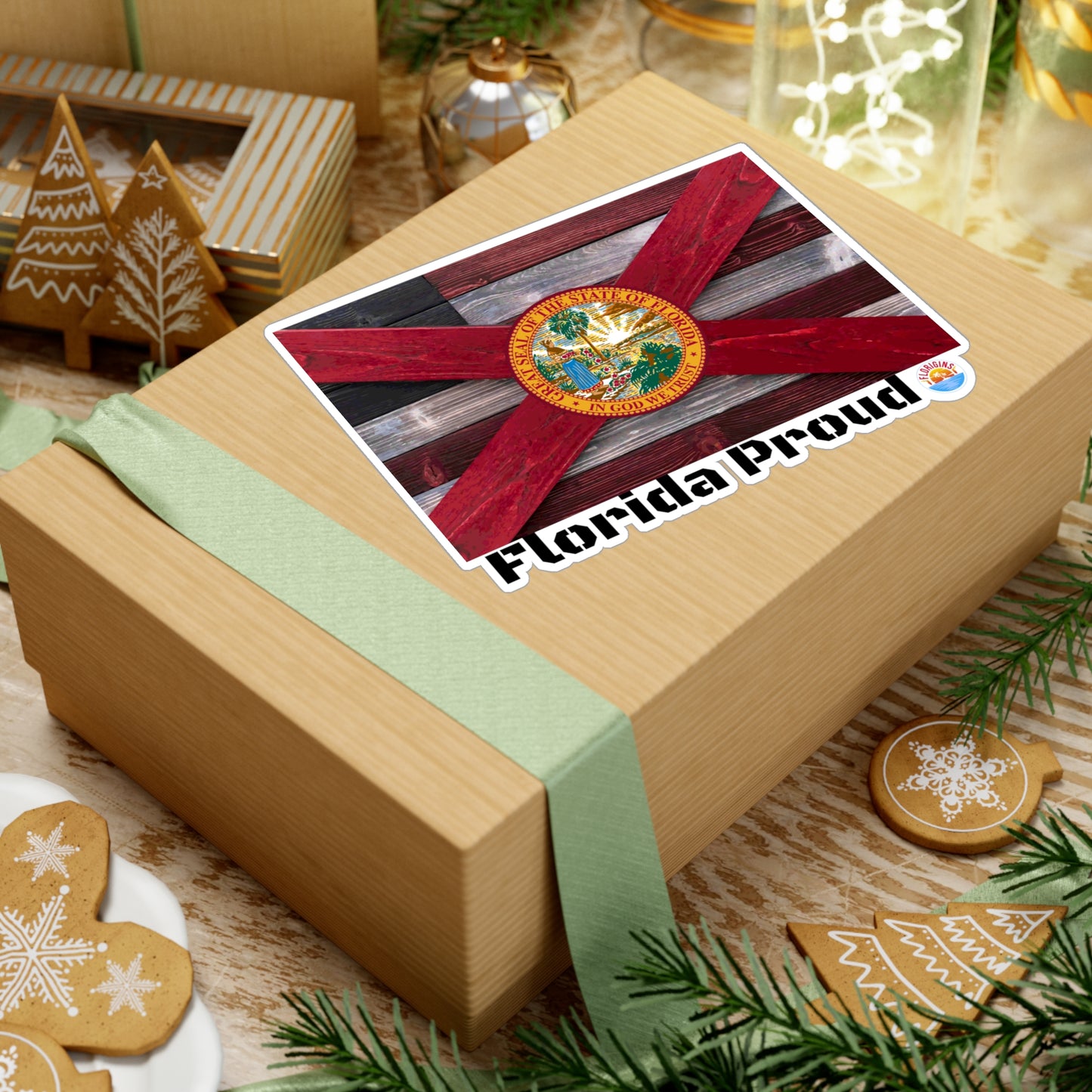Florida Proud Vinyl Decals for Window/Laptop/Cooler/Tumbler