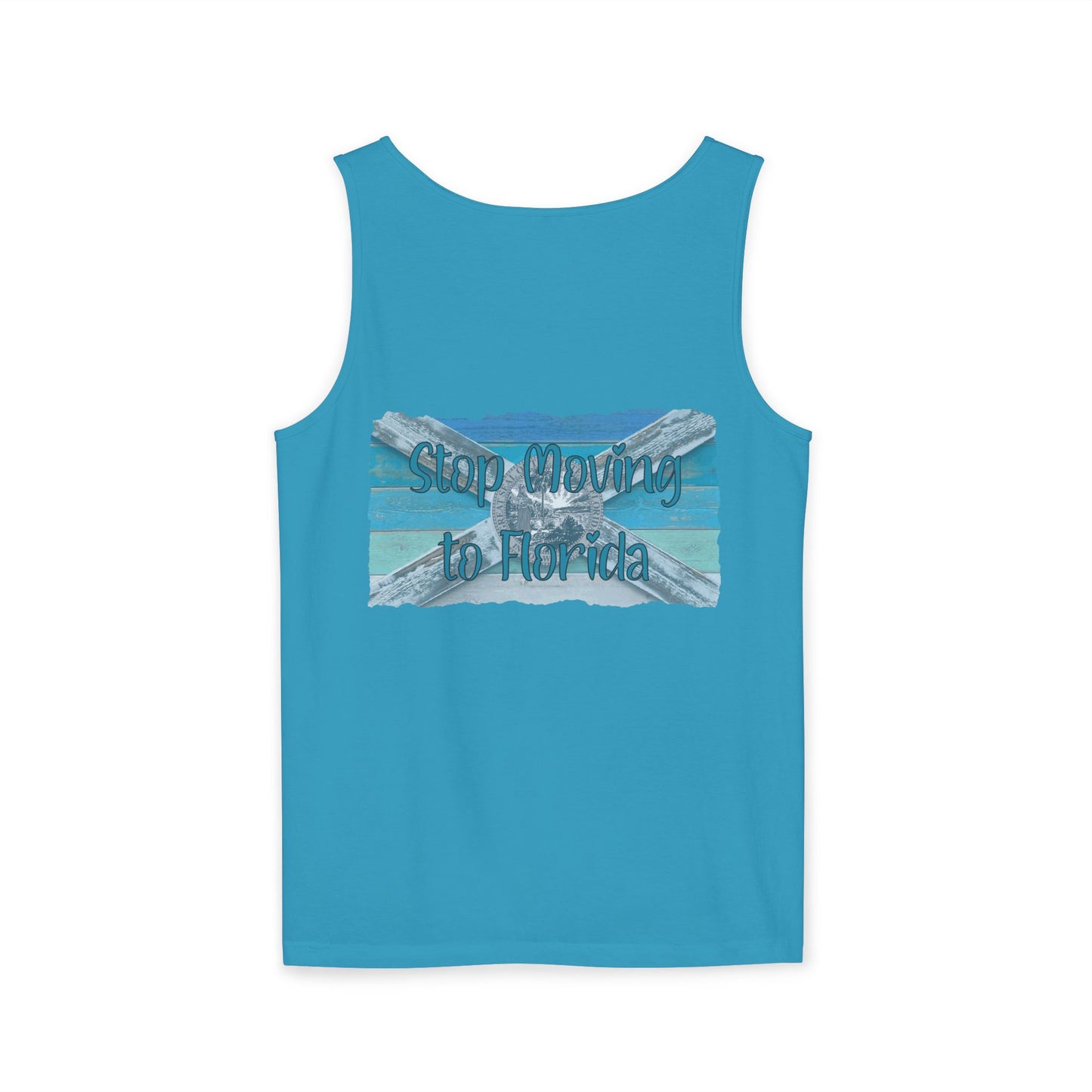 Stop Moving to Florida Relaxed-Fit Tank