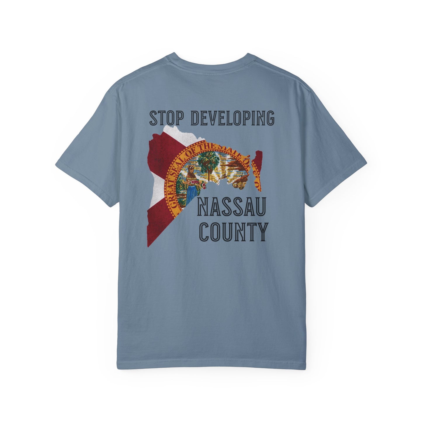 Stop Developing Nassau County Tee