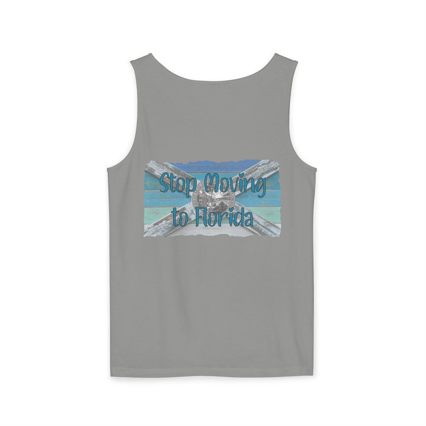 Stop Moving to Florida Relaxed-Fit Tank