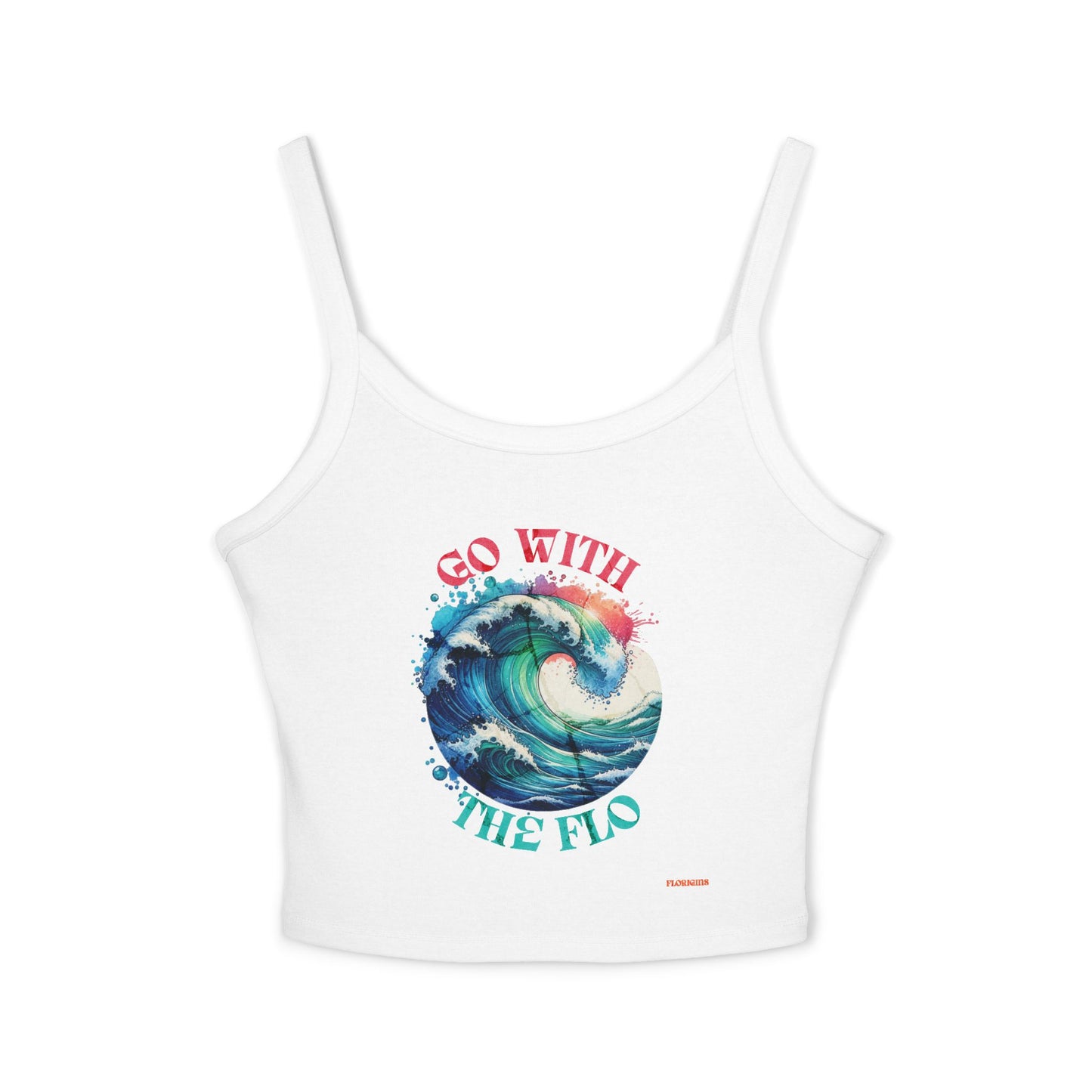 Go With the Flo Strappy Fitted Tank