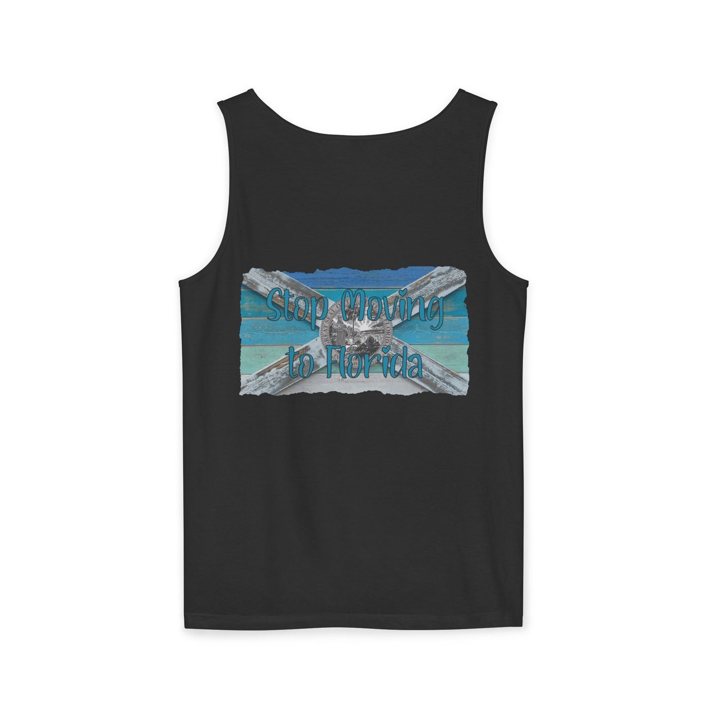 Stop Moving to Florida Relaxed-Fit Tank