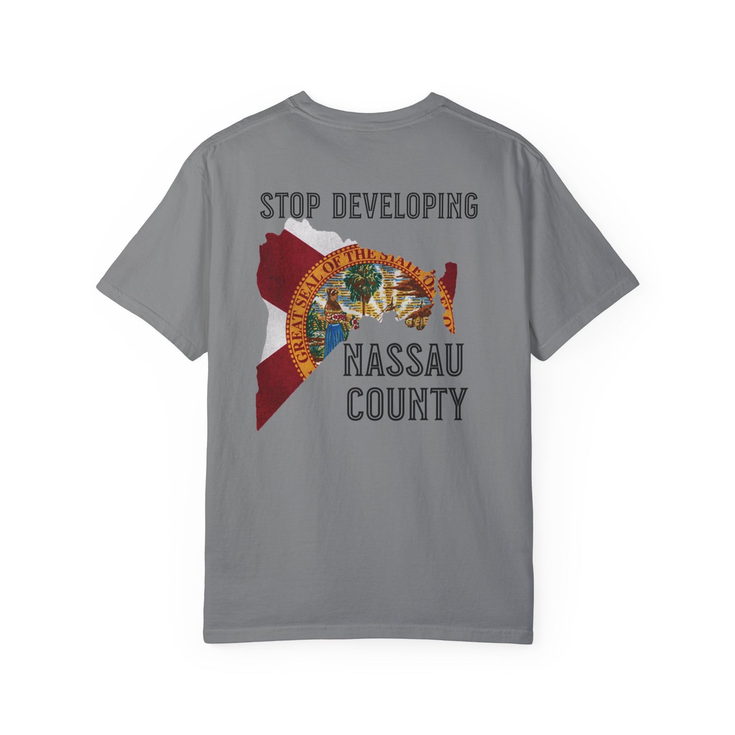 Stop Developing Nassau County Tee