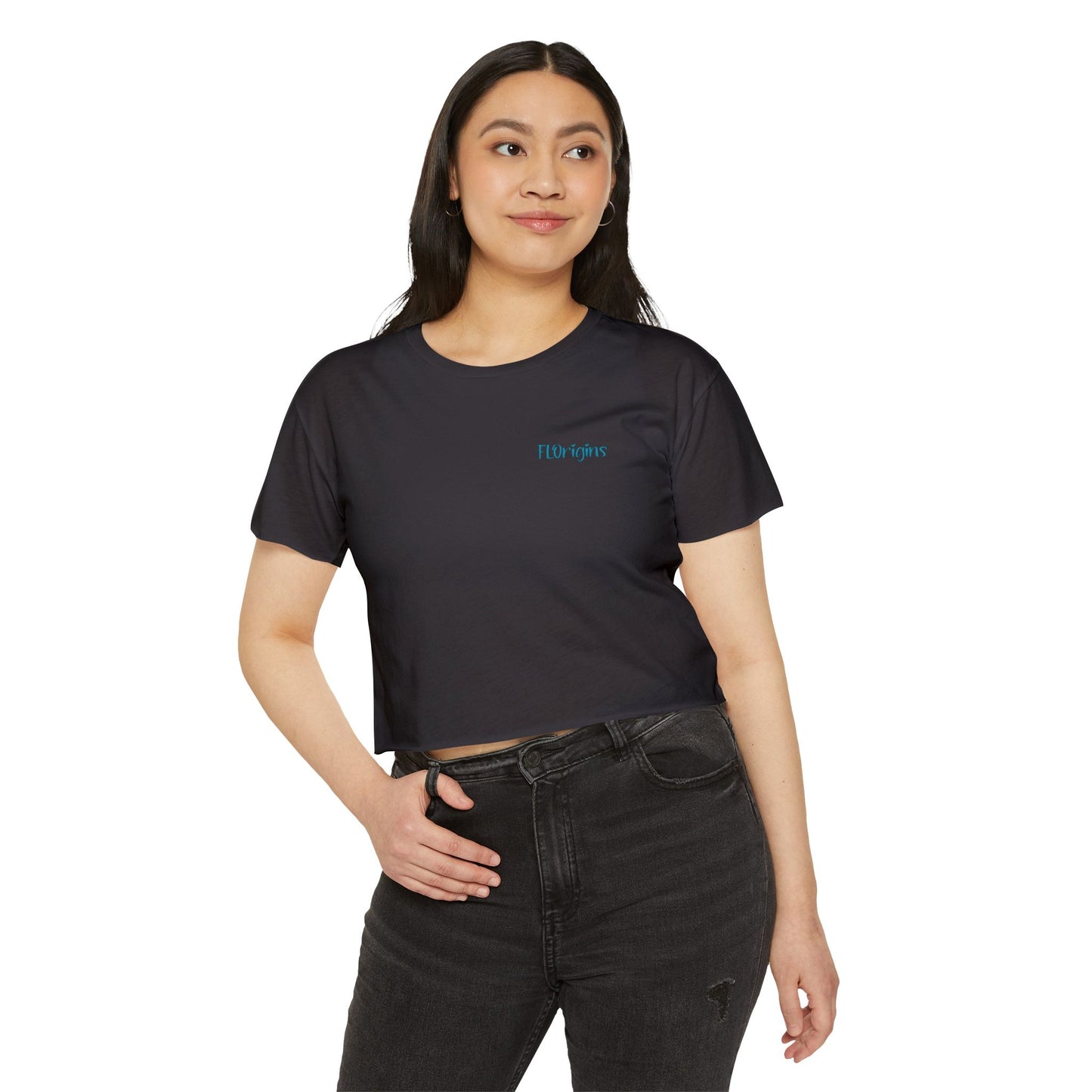 Stop Moving to Florida Crop Tee