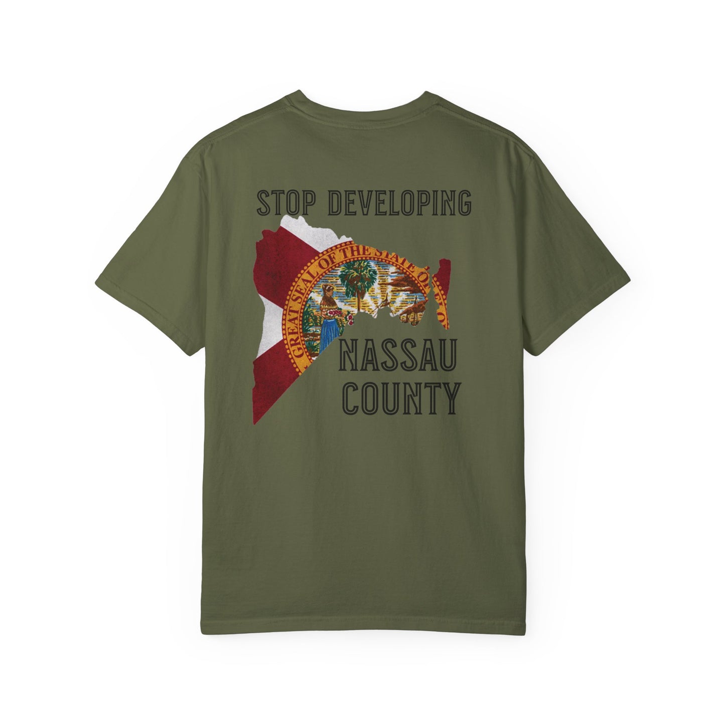 Stop Developing Nassau County Tee