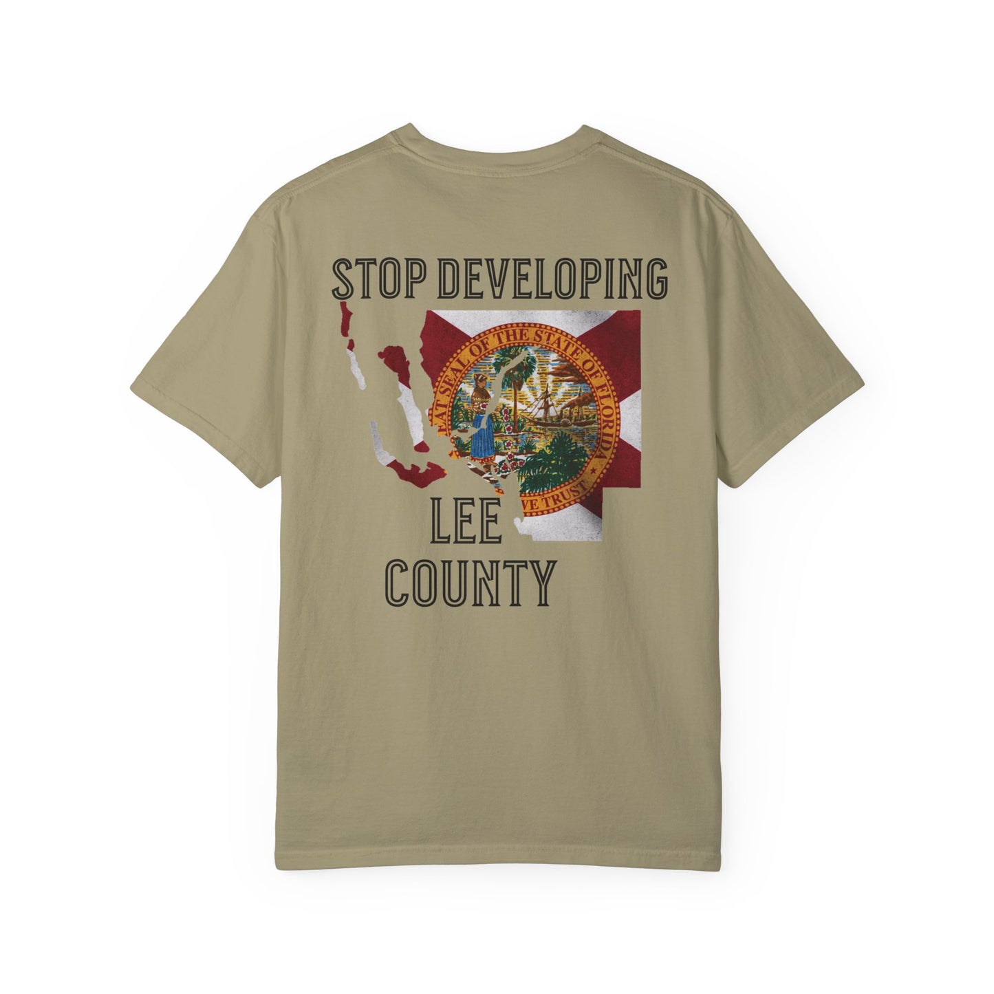 Stop Developing Lee County Tee