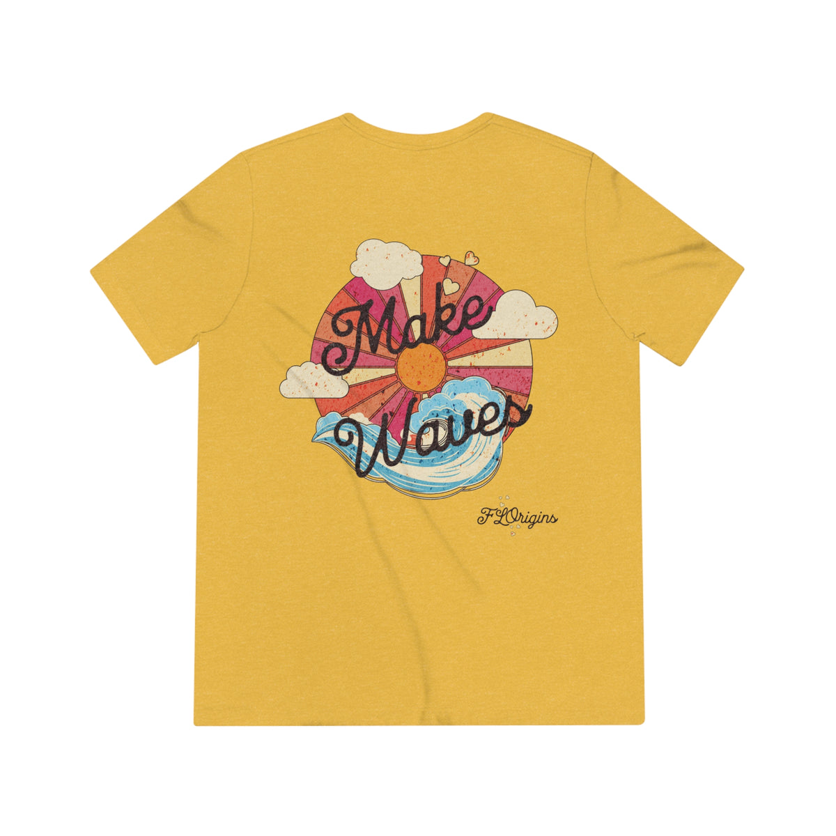 Make Waves Women's Modern Relaxed-Fit Tee
