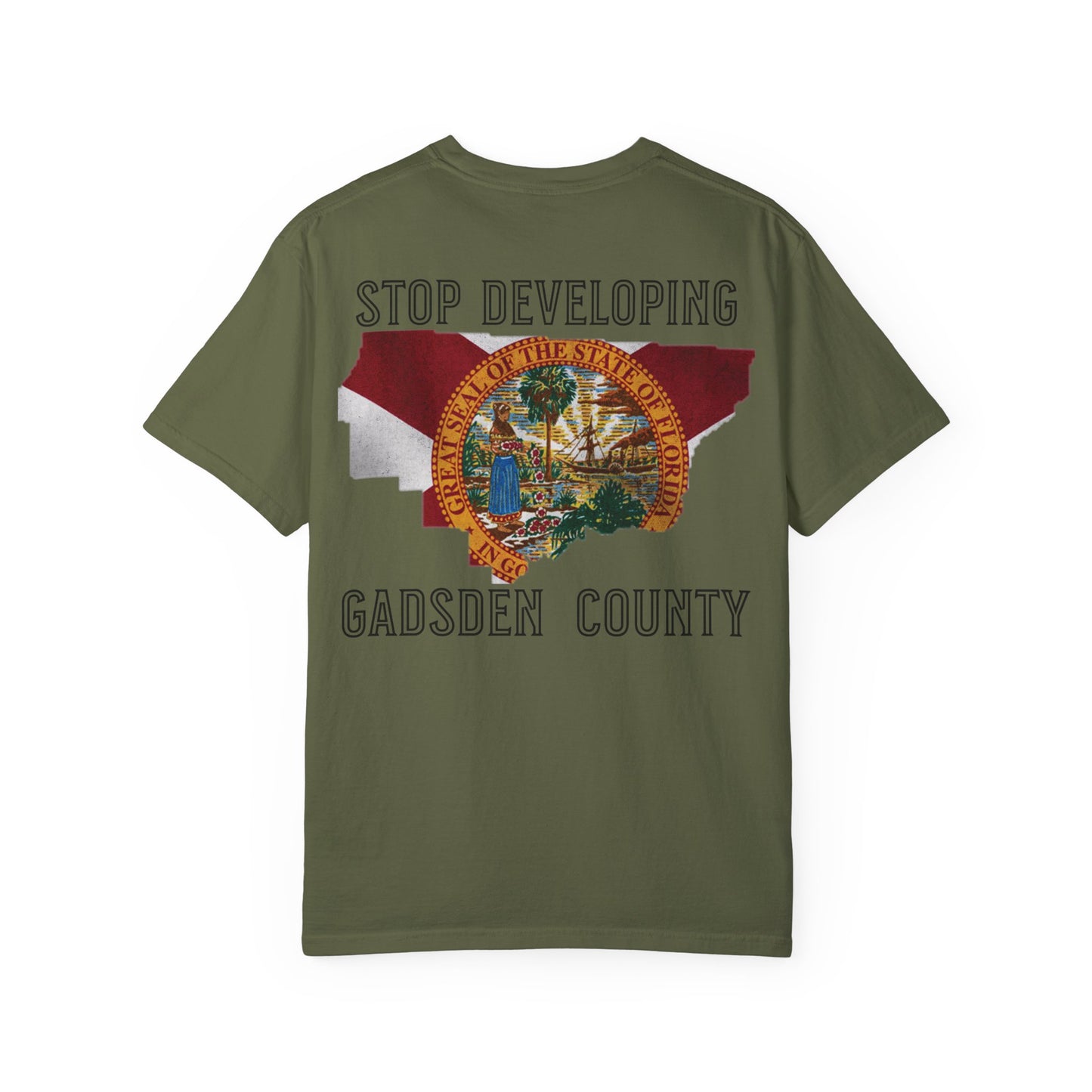 Stop Developing Gadsden County Tee