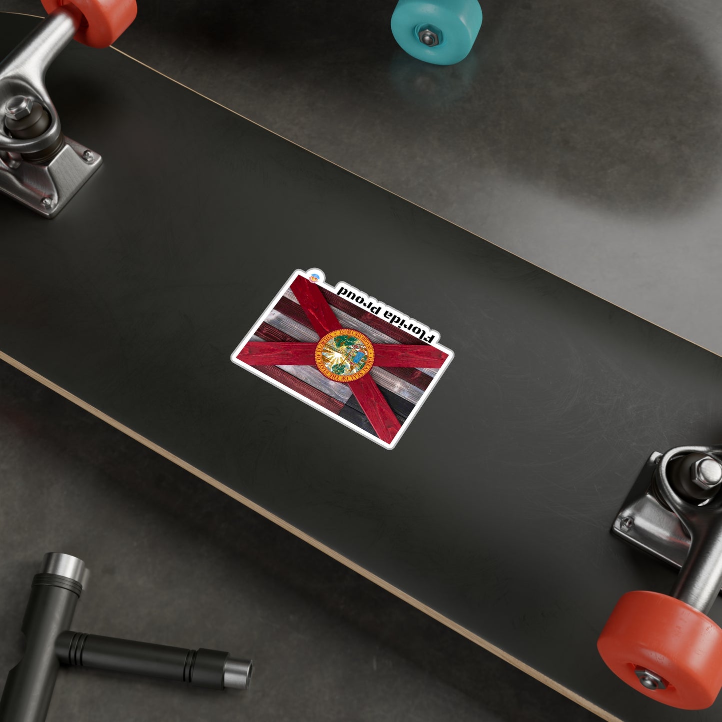 Florida Proud Vinyl Decals for Window/Laptop/Cooler/Tumbler