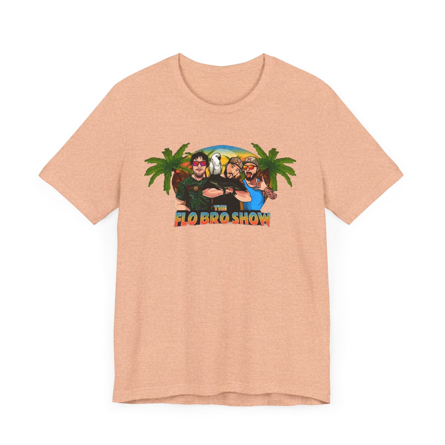 The FloBro Show Official Logo Lightweight Tee (Reverse Design)