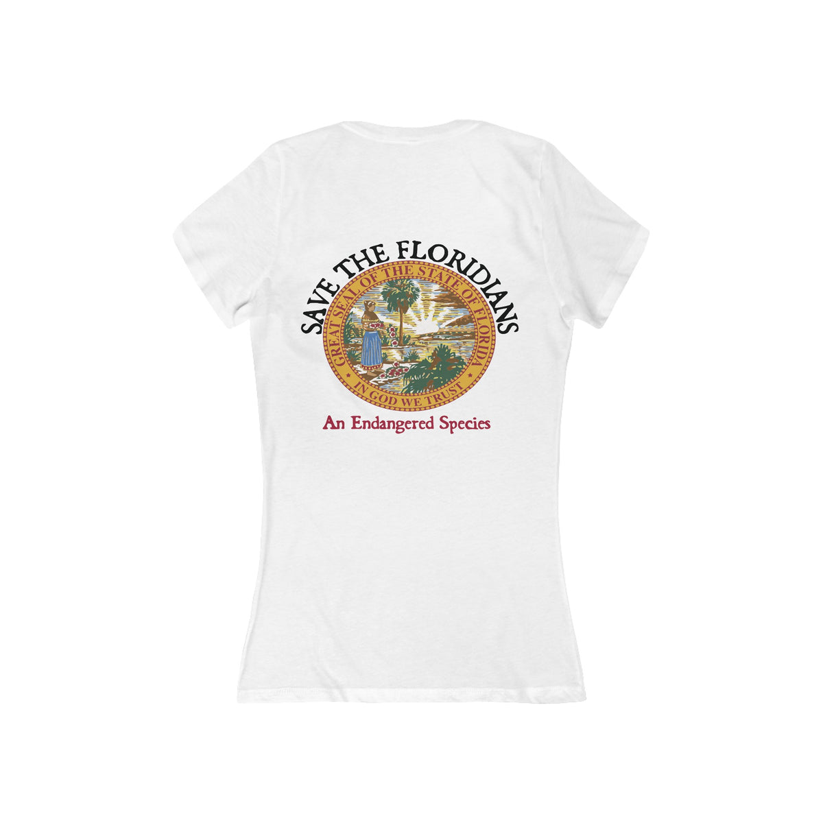 Save the Floridians Women's Deep V-Neck Tee