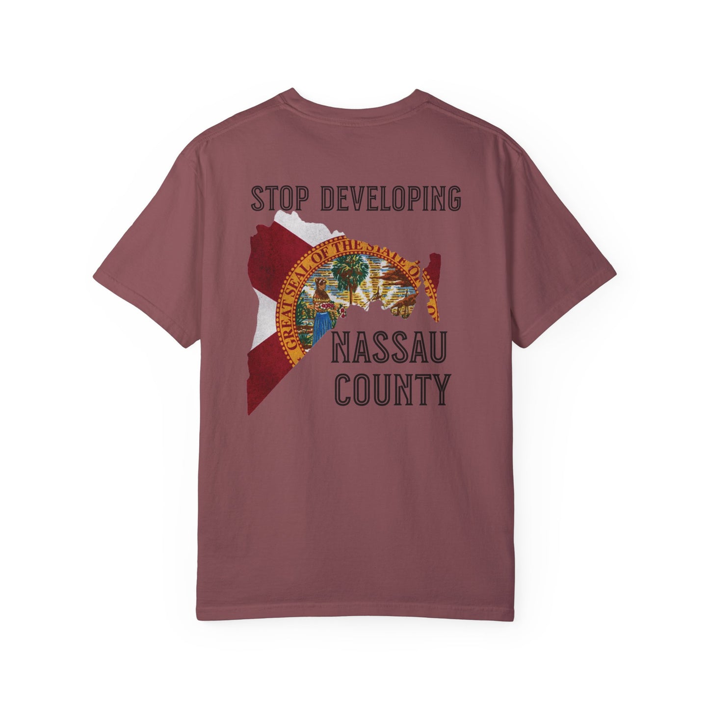 Stop Developing Nassau County Tee