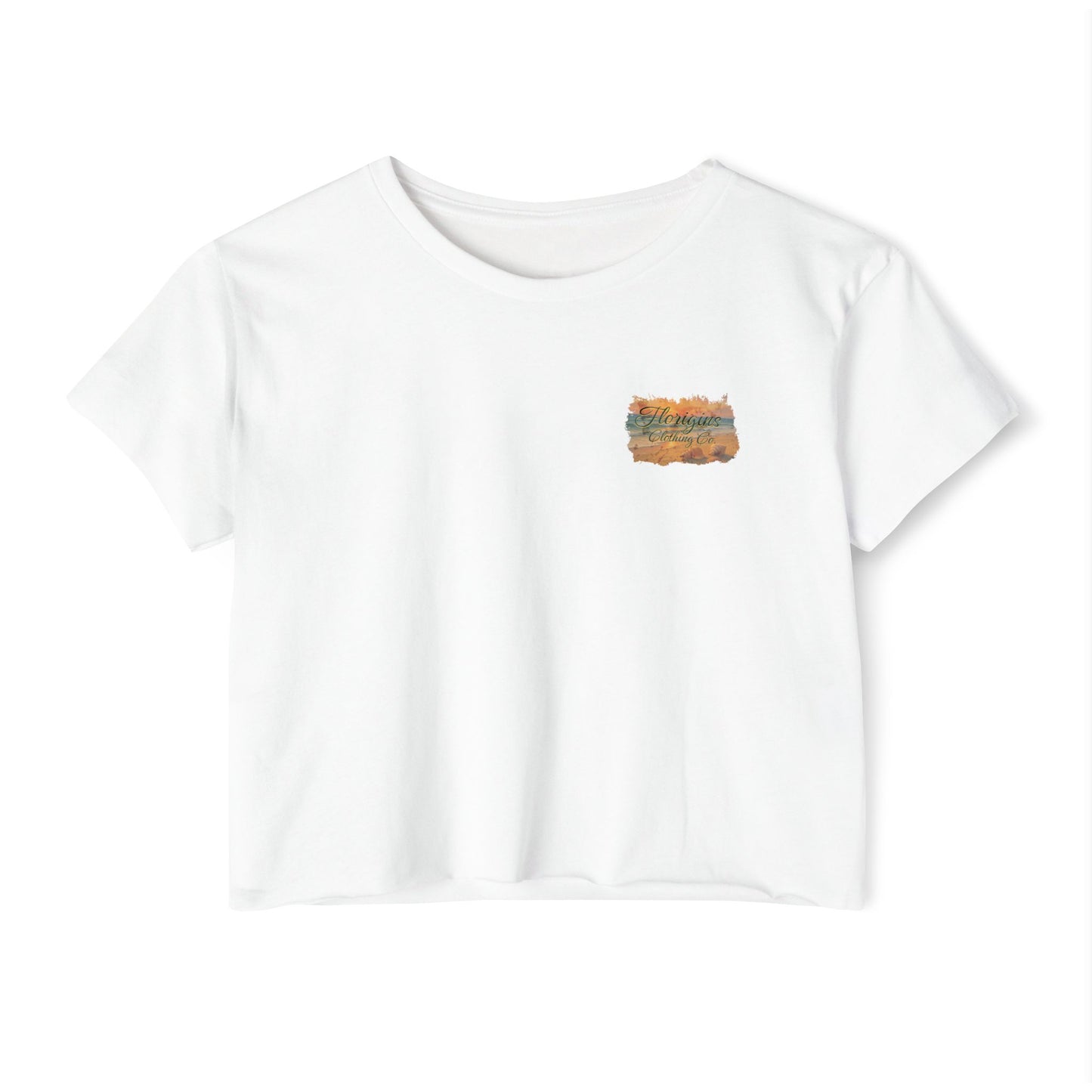 Raised on Sunshine Crop Tee