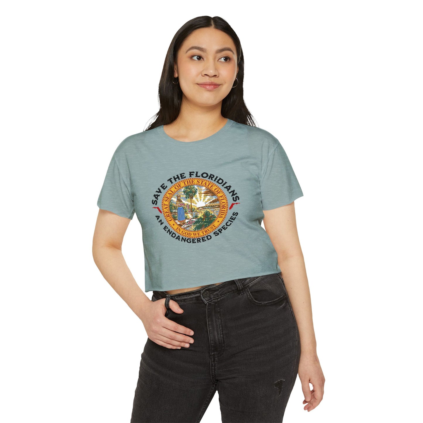 Save the Floridians Crop Tee