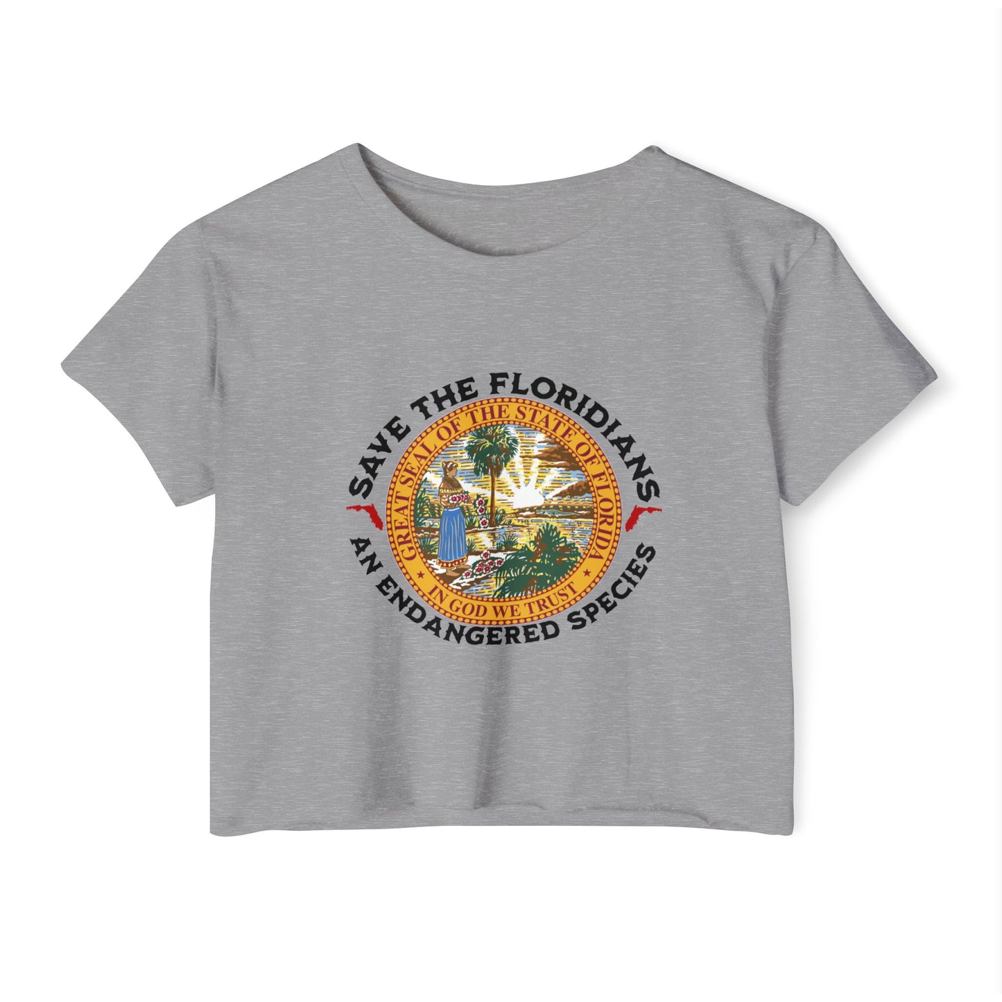 Save the Floridians Crop Tee