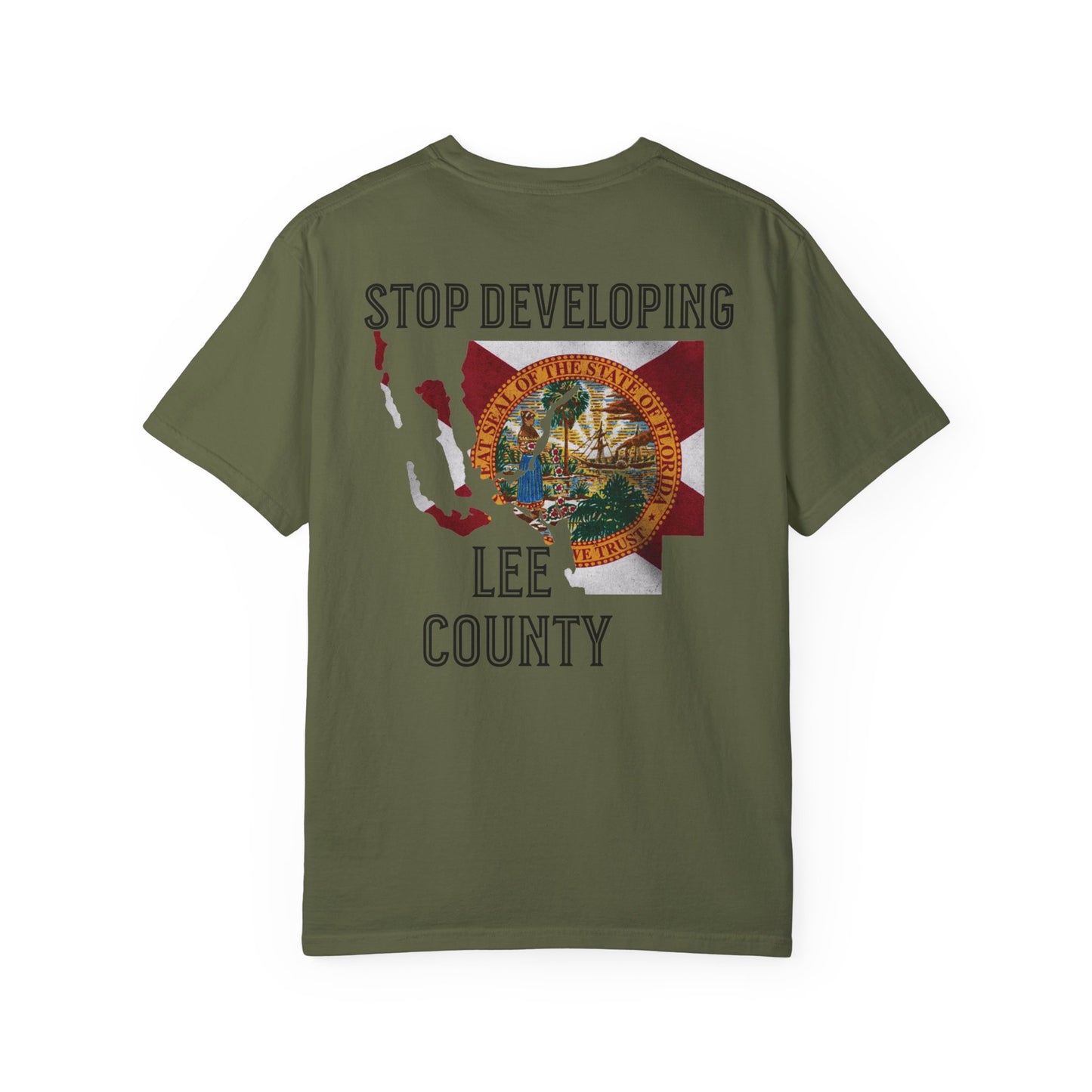 Stop Developing Lee County Tee